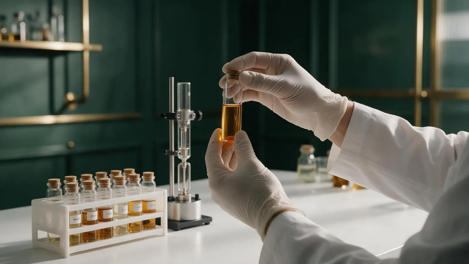 Control de calidad de una muestra de ingrediente